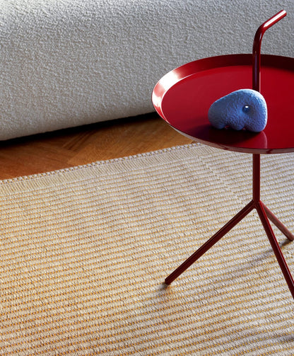 DLM table, cherry red, high gloss