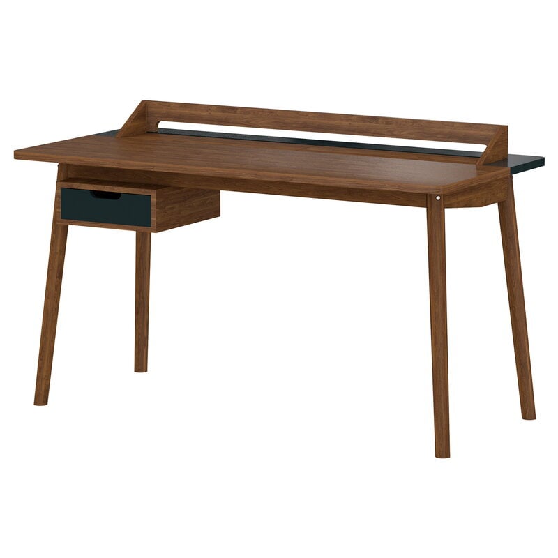 Honore desk by Hartô #walnut - slate grey #