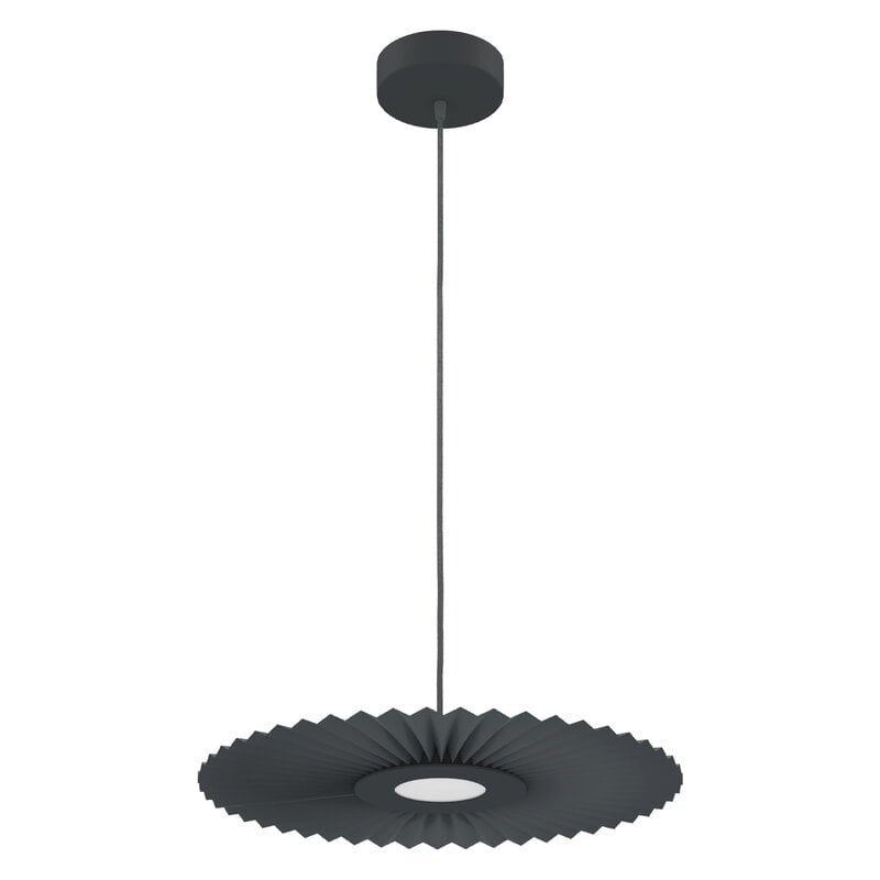 Carmen pendant by Hartô #new version, 50 cm, slate grey #