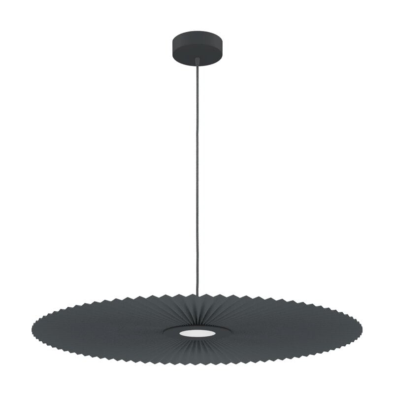 Carmen pendant by Hartô #new version, 90 cm, slate grey #