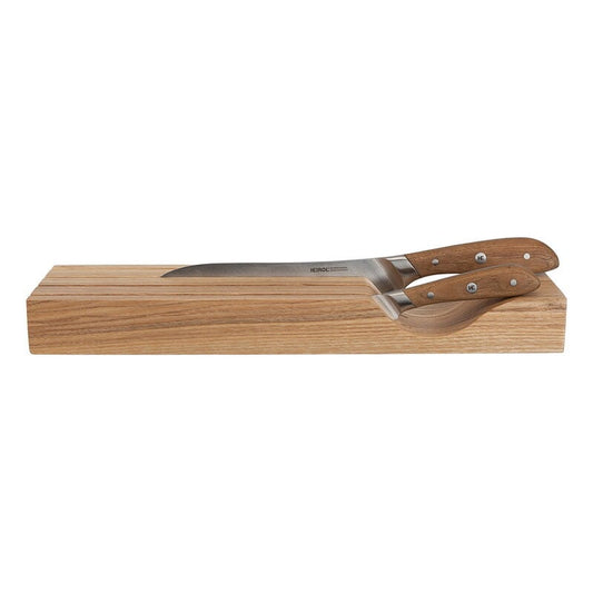 Woody in-drawer knife block by Heirol #ash #