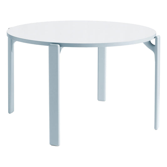 Rey table, 128 cm, slate blue - gull