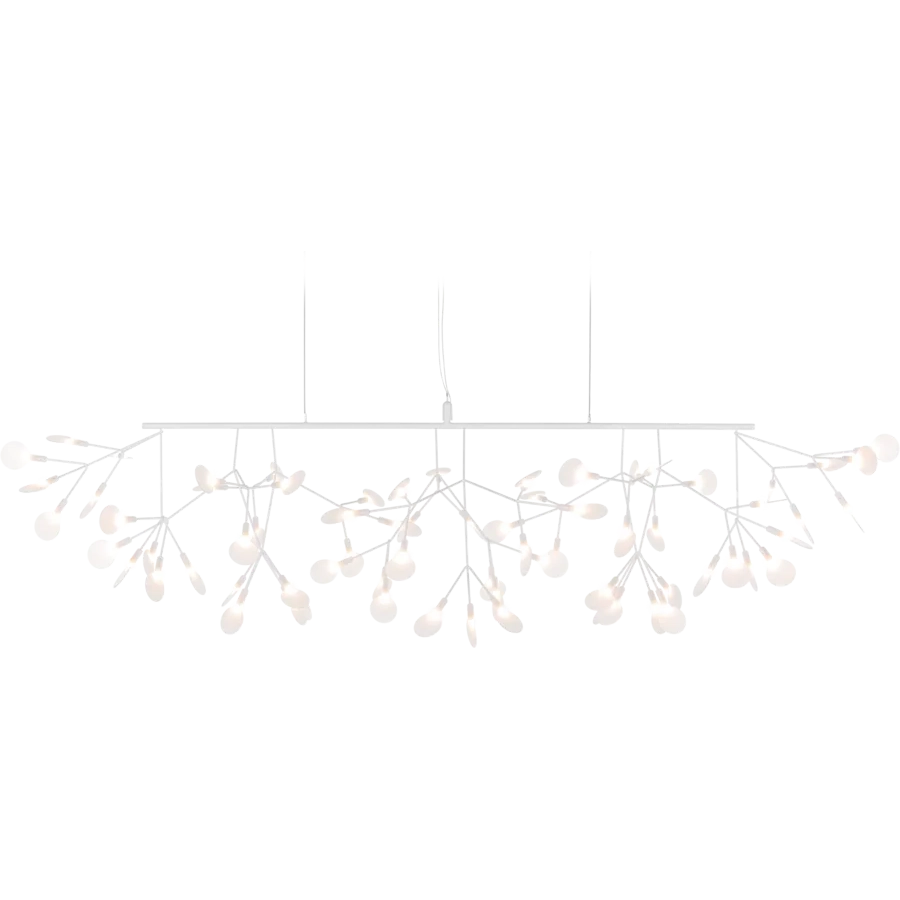 Heracleum III Linear Pendant Lamp by Moooi #White