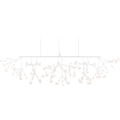 Heracleum III Linear Pendant Lamp by Moooi #White