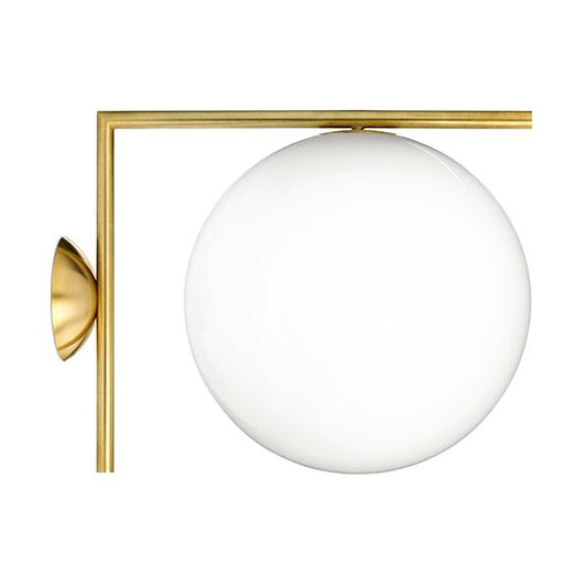 IC C/W 2 Wall Lamp by Flos #Black brass