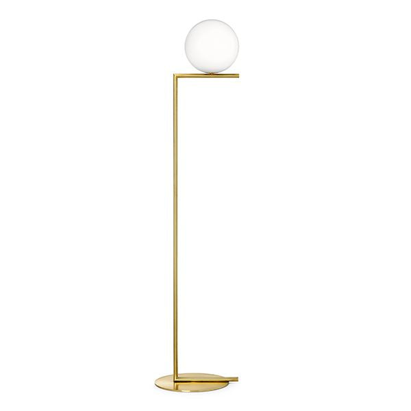 IC F1 Floor Lamp by Flos #French Wicker/American Walnut