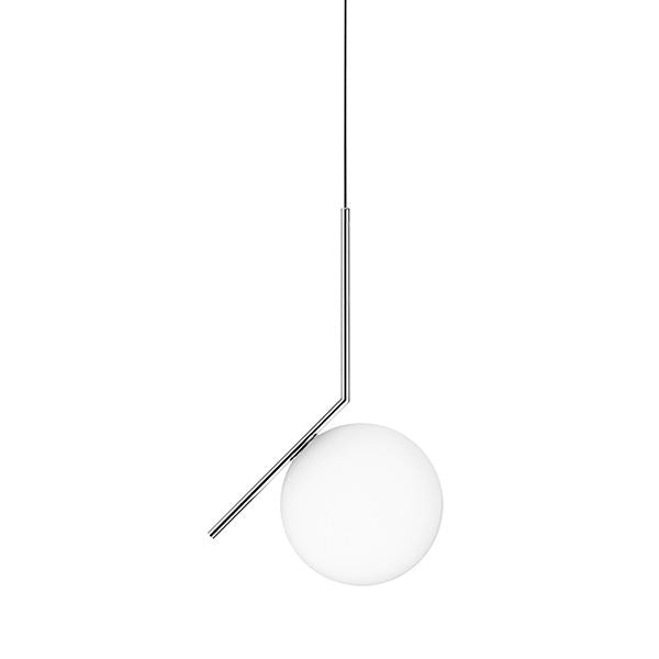 IC S1 Pendant Lamp by Flos #Mat White / Hardwired