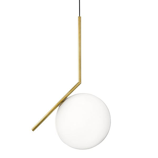 IC S2 Pendant Lamp by Flos #Orange/ Lorkey 44