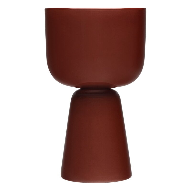 Nappula plant pot 260 x 155 mm by Iittala #brown #