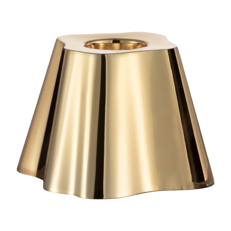 Aalto candleholder by Iittala #50 mm, brass #