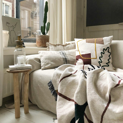 Ferm Living Mirage Pude Leaf
