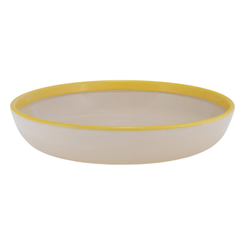 Play bowl/plate by Iittala #22 cm, beige - yellow #