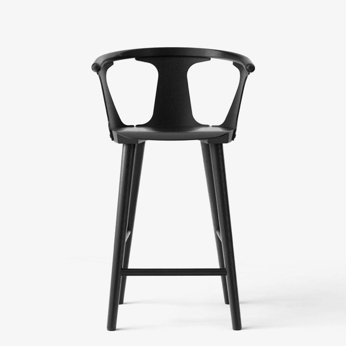 In Between Counter Chair Sk7 by &Tradition #Black lacquered oak