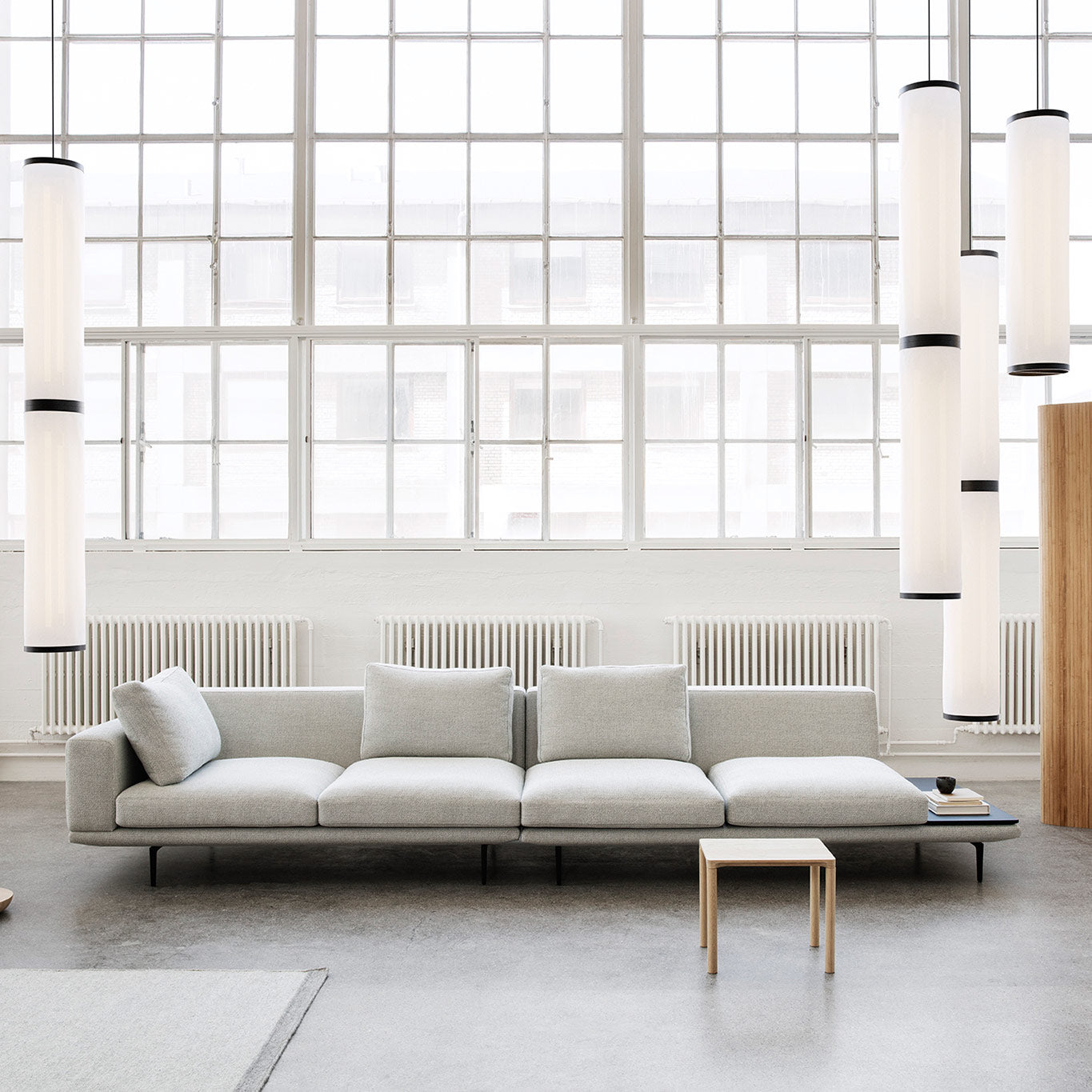 Suspension Lamp Isol 45/126 by Astep #Black