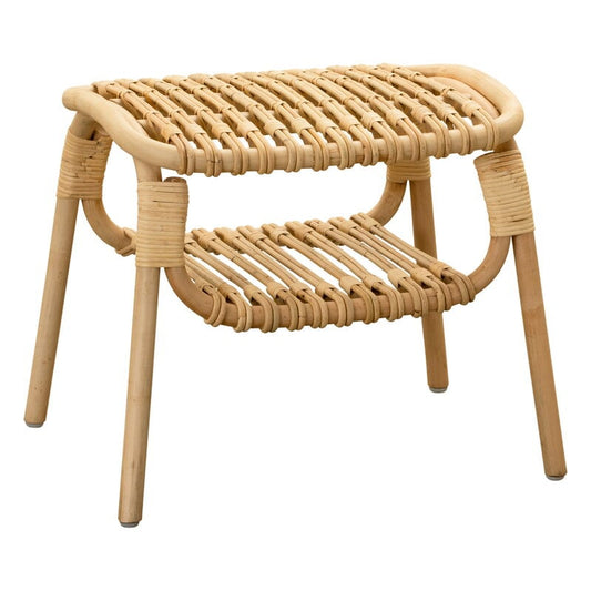 Machiya stool by Sika-Design #natural rattan #