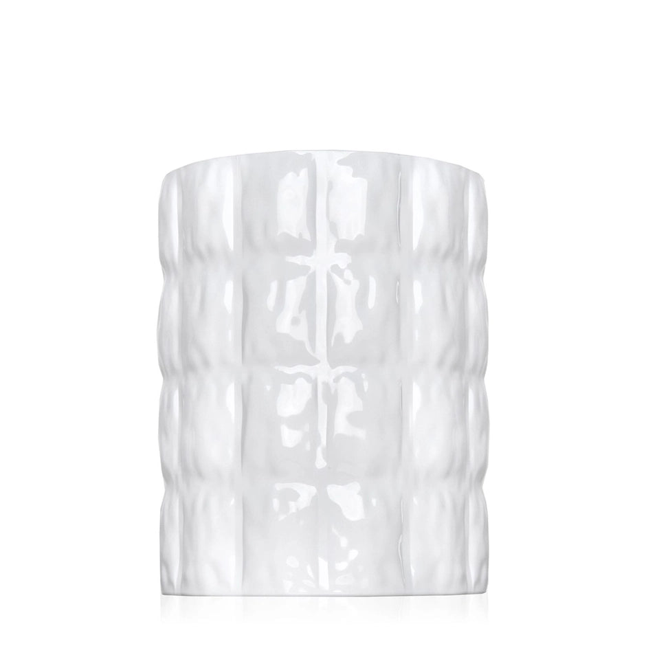 Matelasse' Vase by Kartell #GLOSSY WHITE