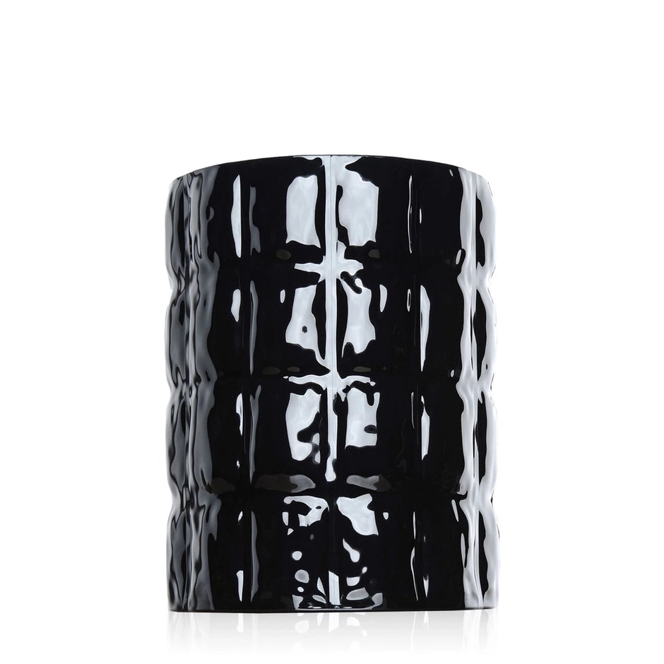 Matelasse' Vase by Kartell #GLOSSY BLACK