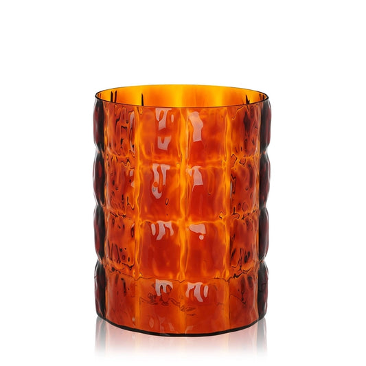 Matelasse' Vase by Kartell #AMBER