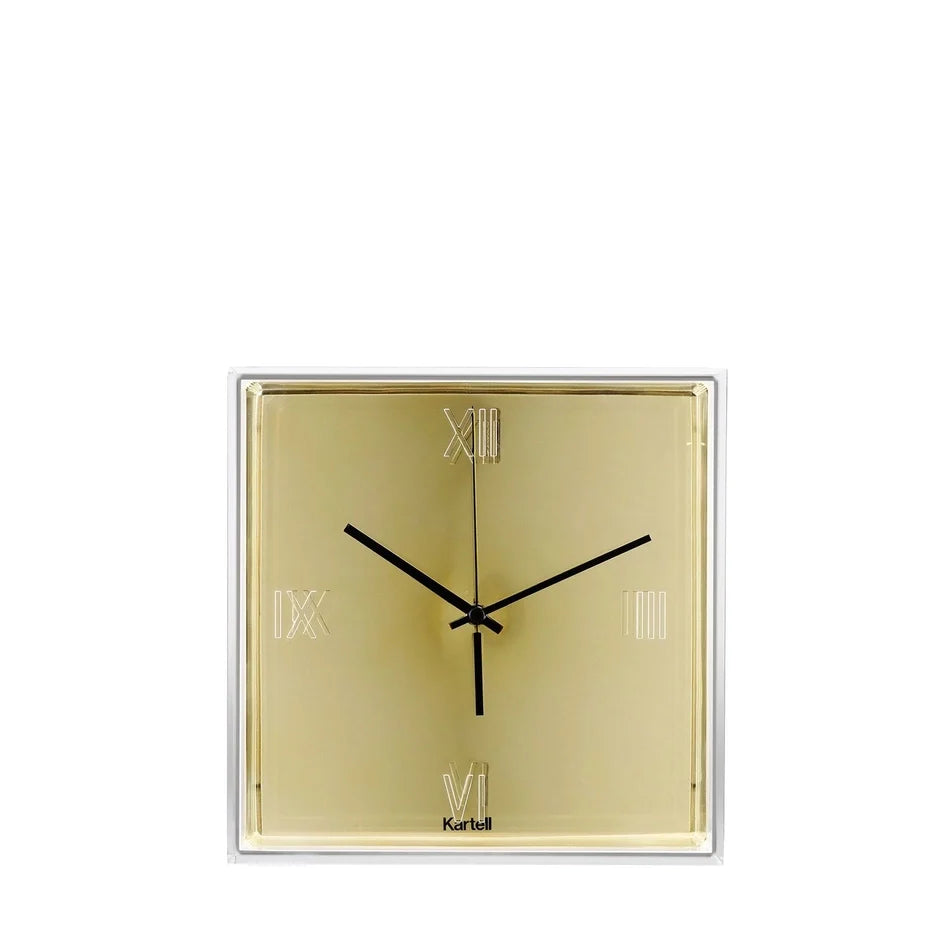 [국내재고/B급] TIC&TAC METAL Wall Clock / Color-GOLD-1