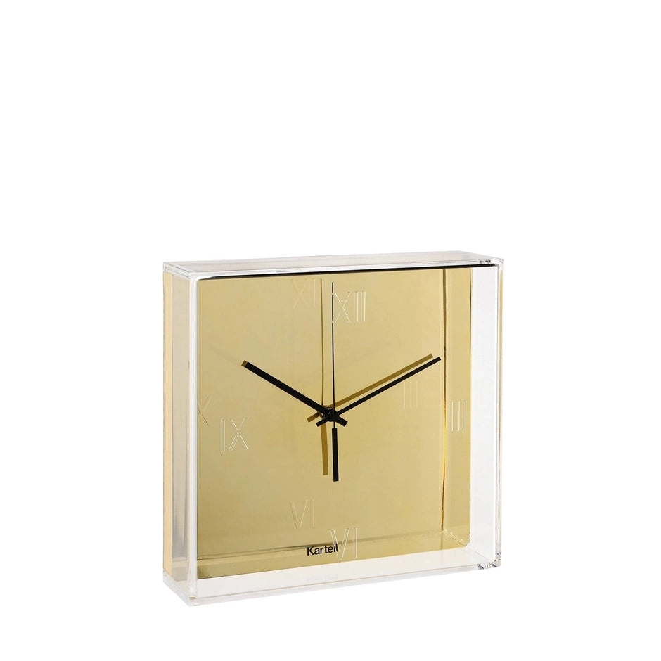 Tic&Tac Metal Wall Clock by Kartell #Gold