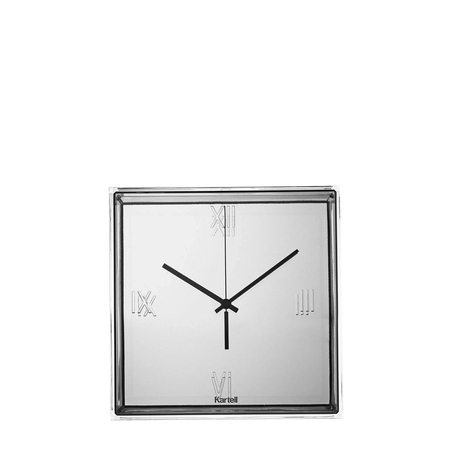 Tic&Tac Metal Wall Clock by Kartell #Chromed