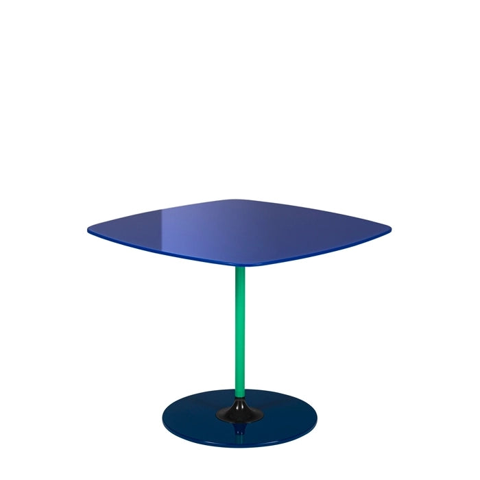 Thierry Square Side Table by Kartell #BLUE