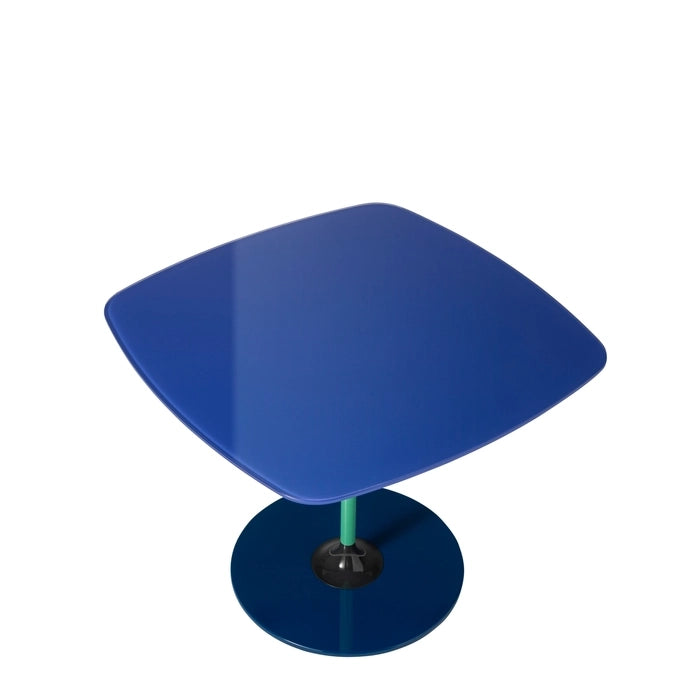 Thierry Square Side Table by Kartell #BLUE