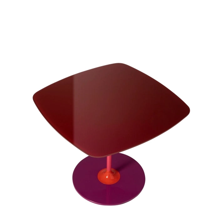 Thierry Square Side Table by Kartell #BORDEAUX