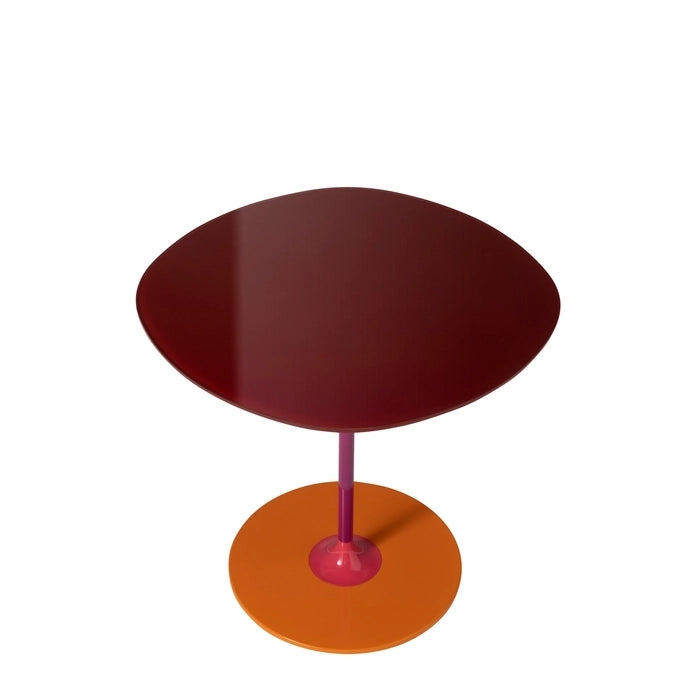 Thierry Circular Side Table by Kartell #BORDEAUX