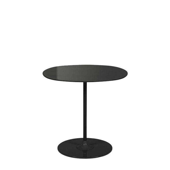 Thierry Circular Side Table by Kartell #BLACK