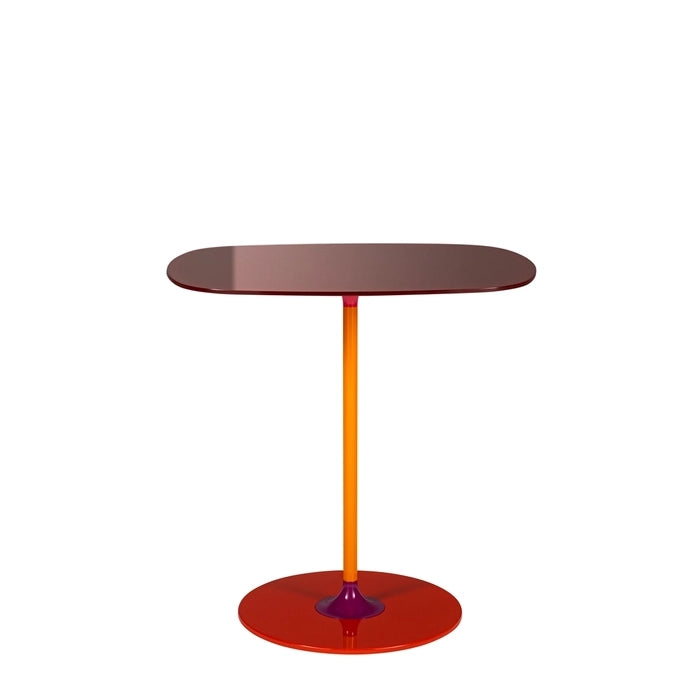 Thierry Rectangular Side Table by Kartell #BORDEAUX