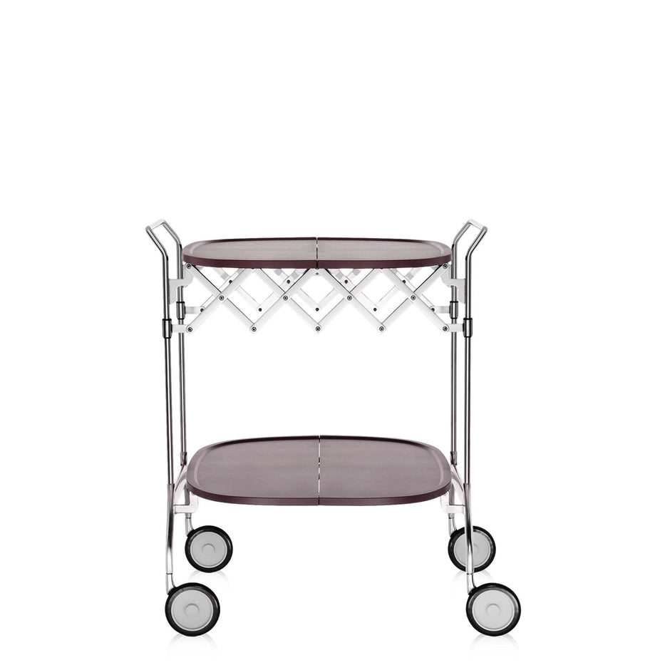 Gastone Trolley by Kartell #PLUM / CHROME