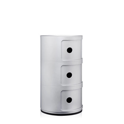 Componibili Classic (Ø32 X H58.5) by Kartell #SILVER
