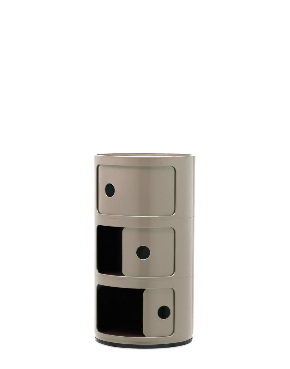 Componibili storage unit, 3 modules, taupe