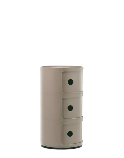 Componibili storage unit, 3 modules, taupe