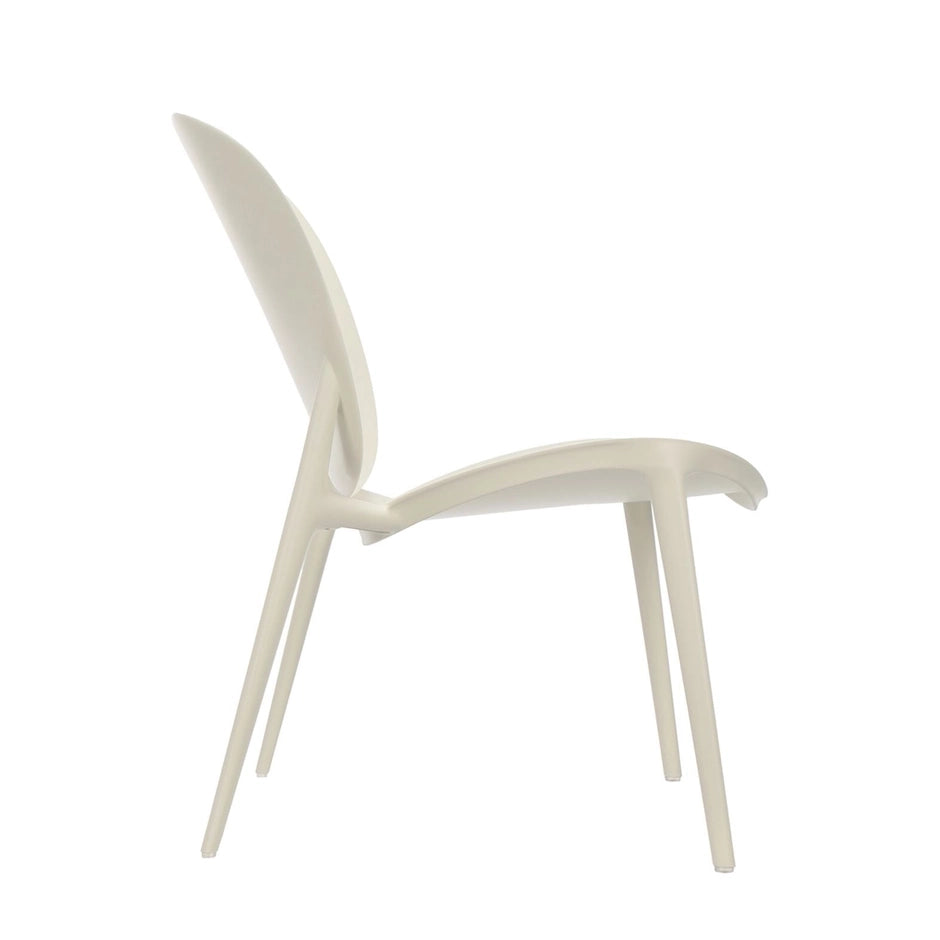 Be Bop Lounge Chair by Kartell #WHITE