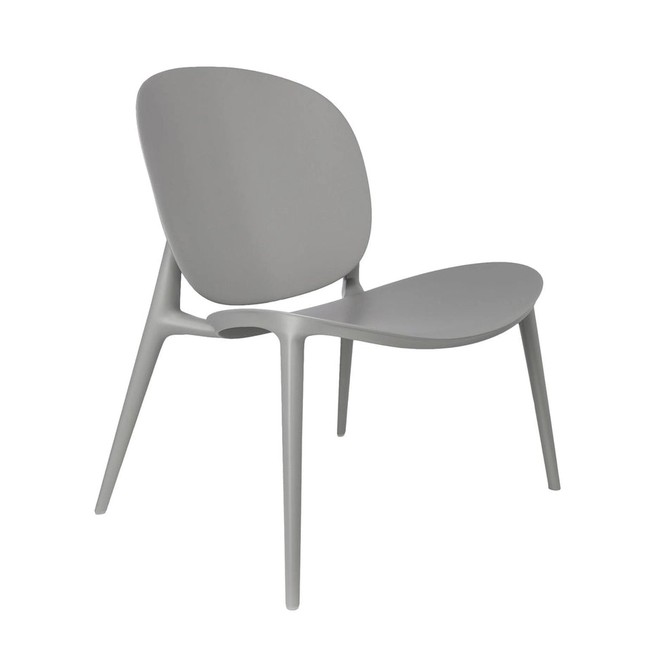 Be Bop Lounge Chair by Kartell #GREY