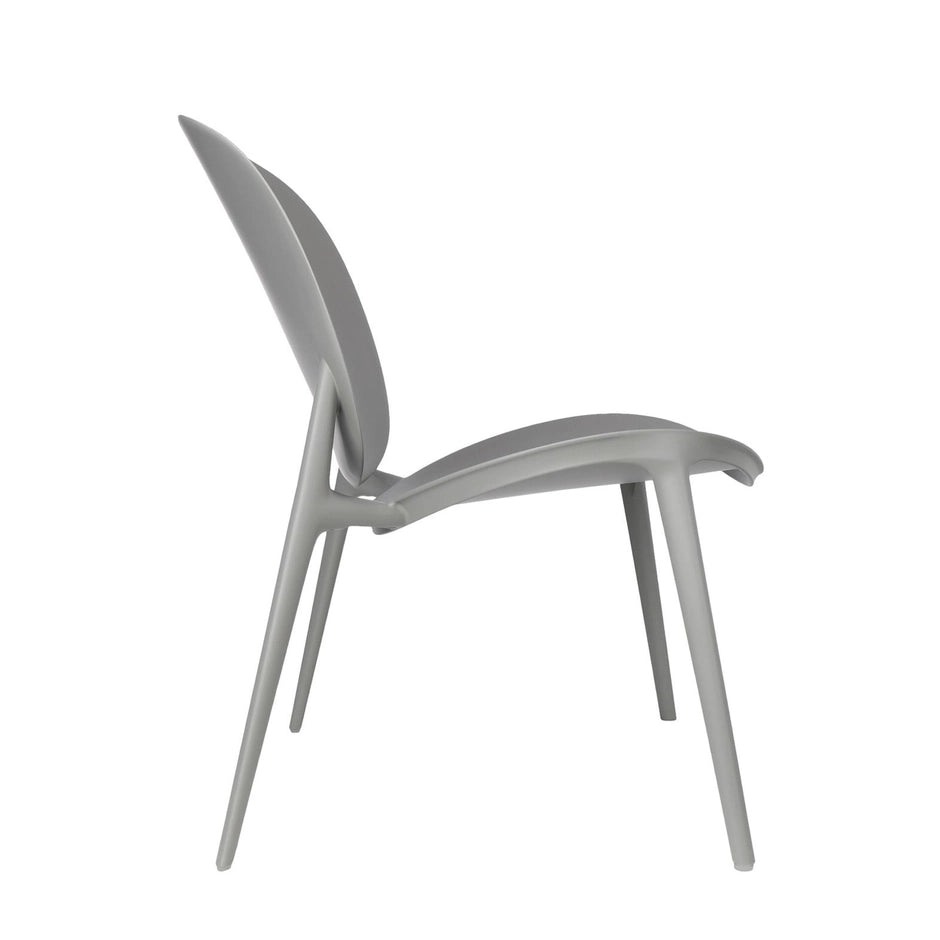 Be Bop Lounge Chair by Kartell #GREY