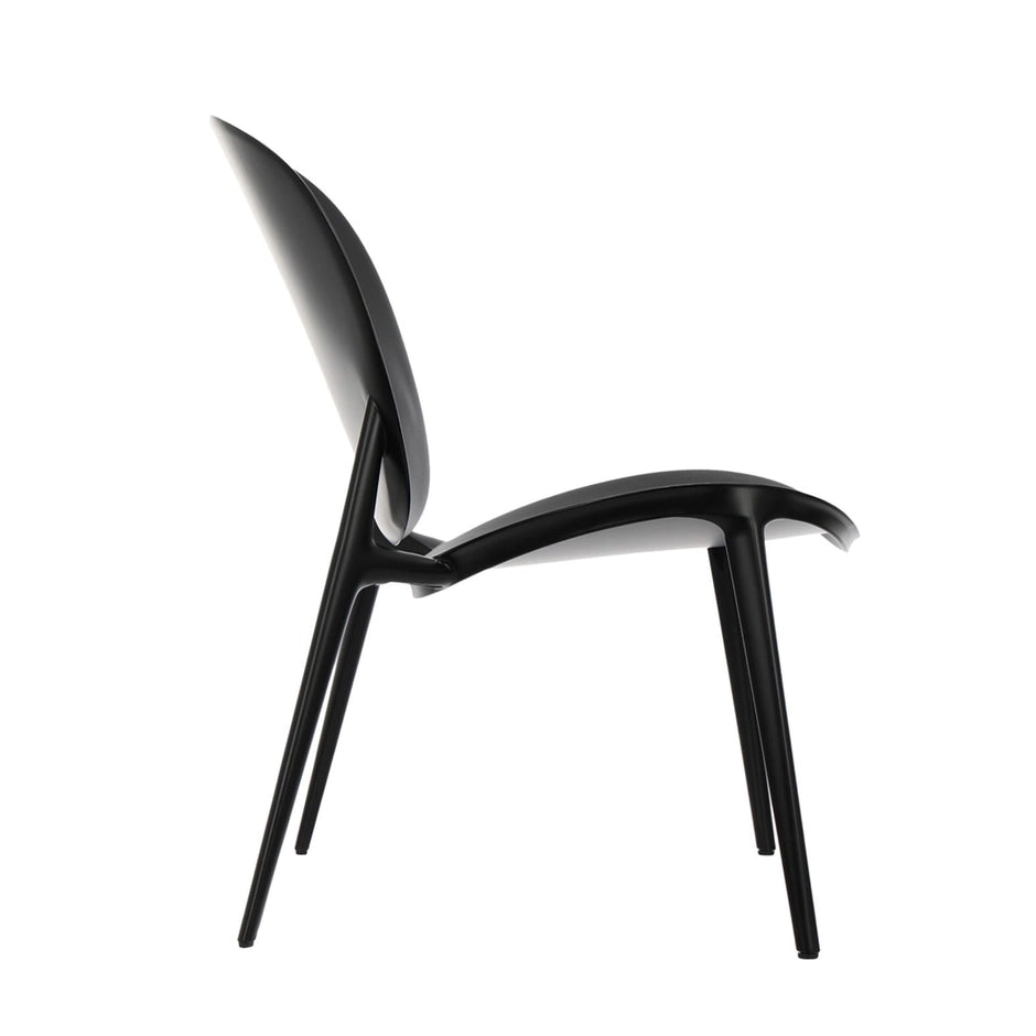 Be Bop Lounge Chair by Kartell #BLACK