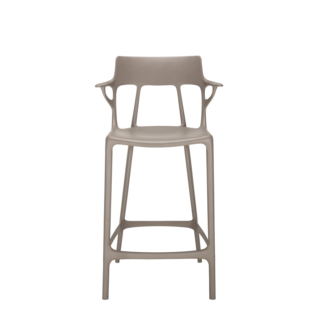 A.I. Bar Chair (Recycled) by Kartell #GREY / 65 cm