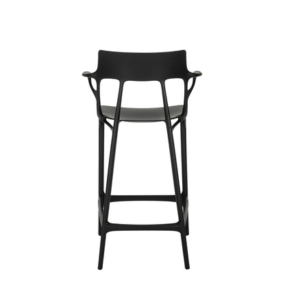 A.I. Bar Chair (Recycled) by Kartell #BLACK / 65 cm