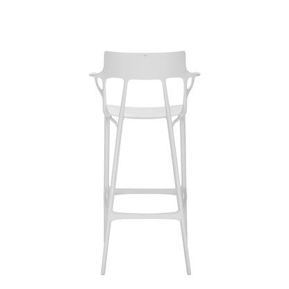 A.I. Bar Chair (Recycled) by Kartell #WHITE / 75 cm