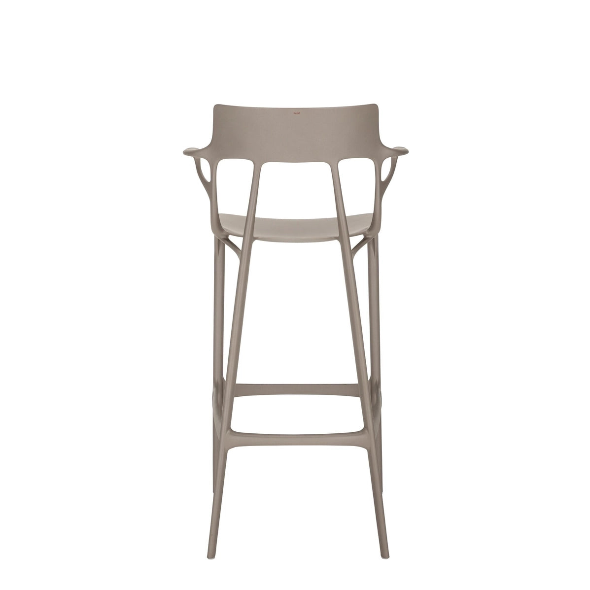 A.I. Bar Chair (Recycled) by Kartell #GREY / 75 cm