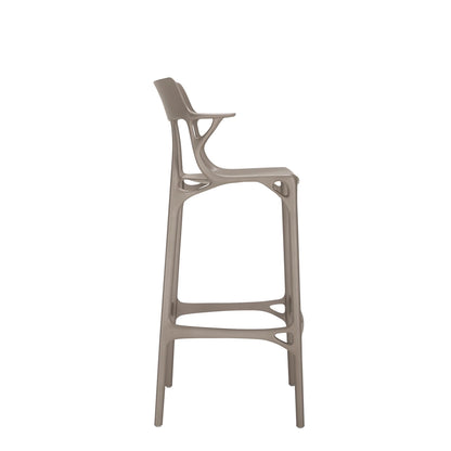 A.I. Bar Chair (Recycled) by Kartell #GREY / 75 cm