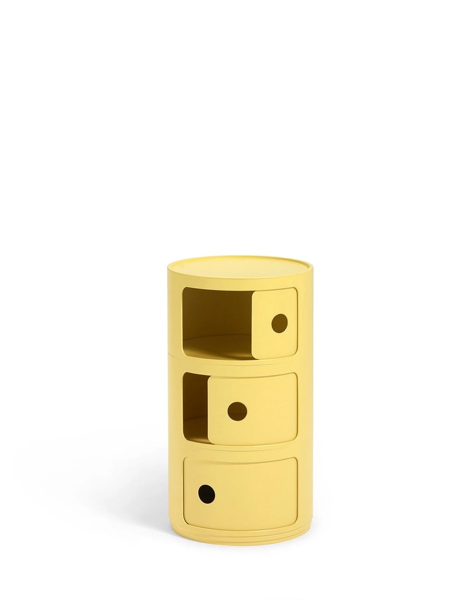 Componibili Bio storage unit, yellow