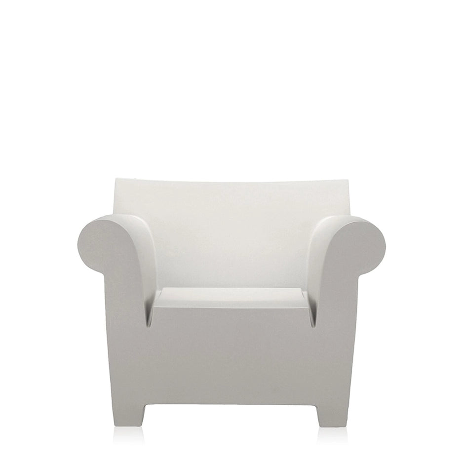 Bubble Club Armchair by Kartell #ZINC WHITE