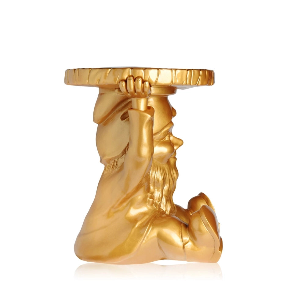 Attila Side Table by Kartell #Gold