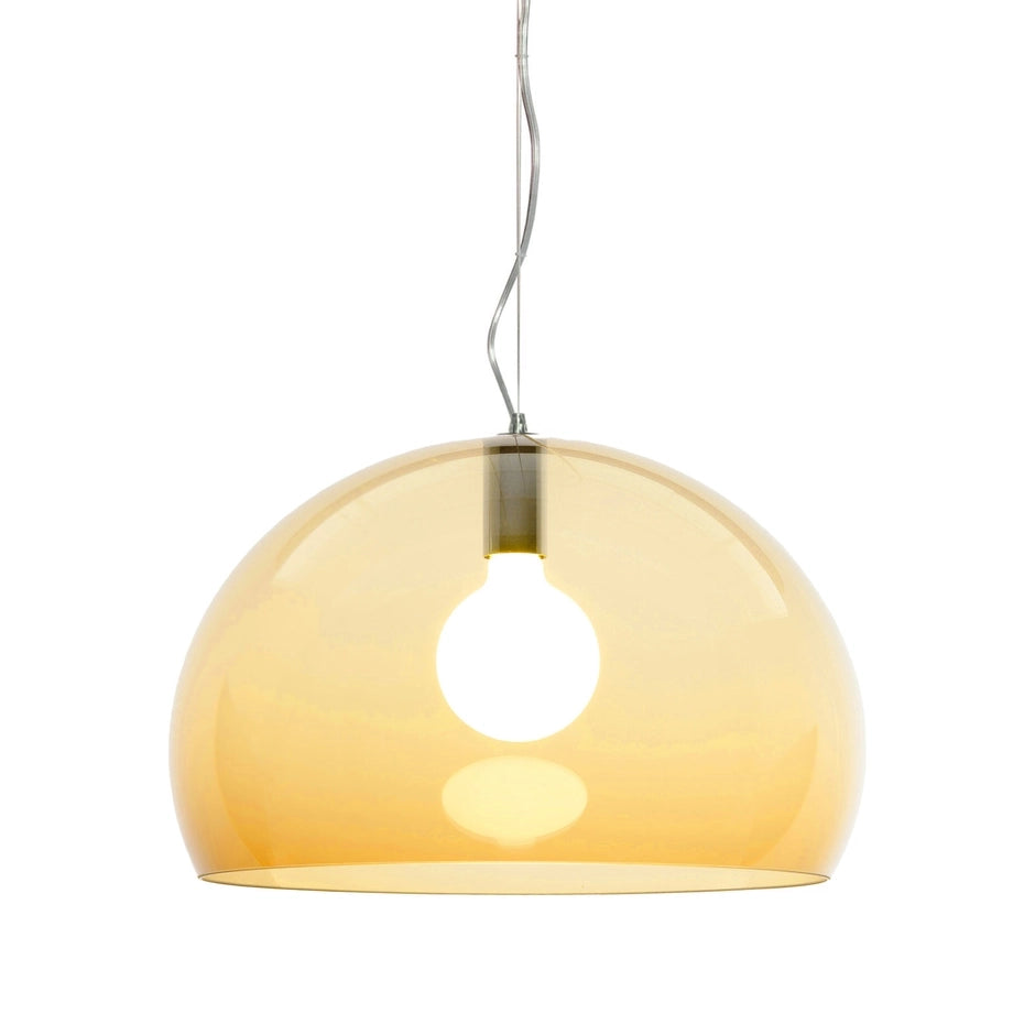 Fl/Y Pendant Lamp by Kartell #TRANSPARENT/AMBER