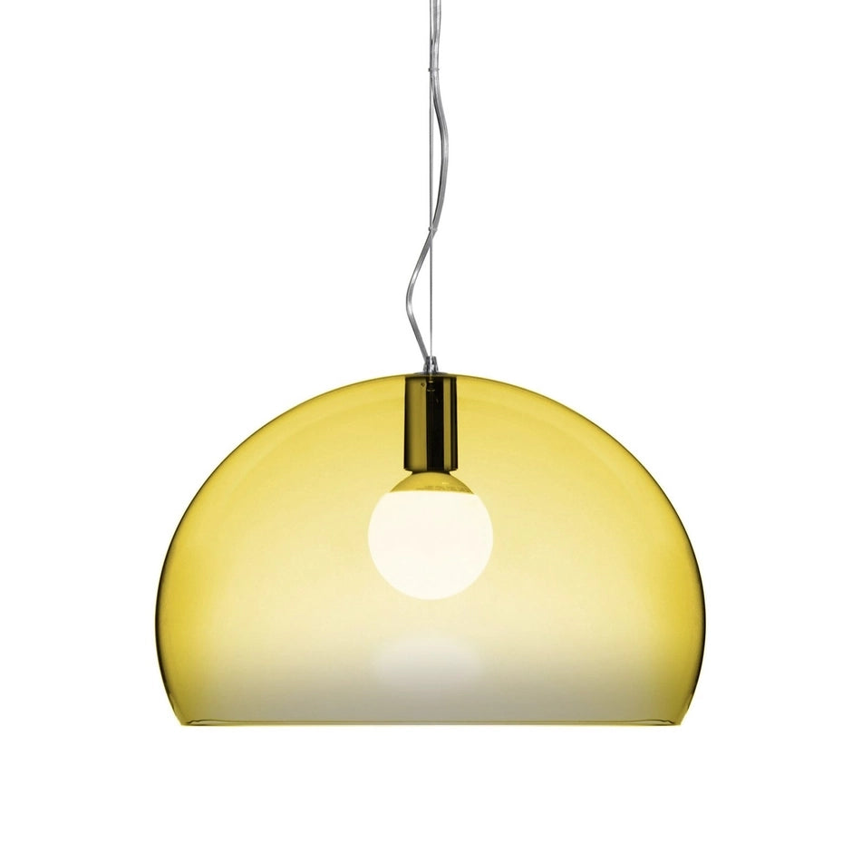 Fl/Y Pendant Lamp by Kartell #TRANSPARENT/YELLOW