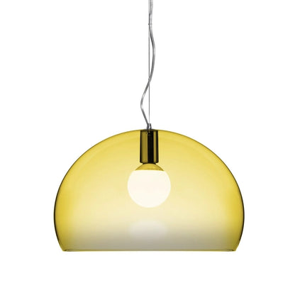 Fl/Y Pendant Lamp by Kartell #TRANSPARENT/YELLOW